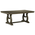 Cleopatra 9-Piece Dining Room Set - Oak