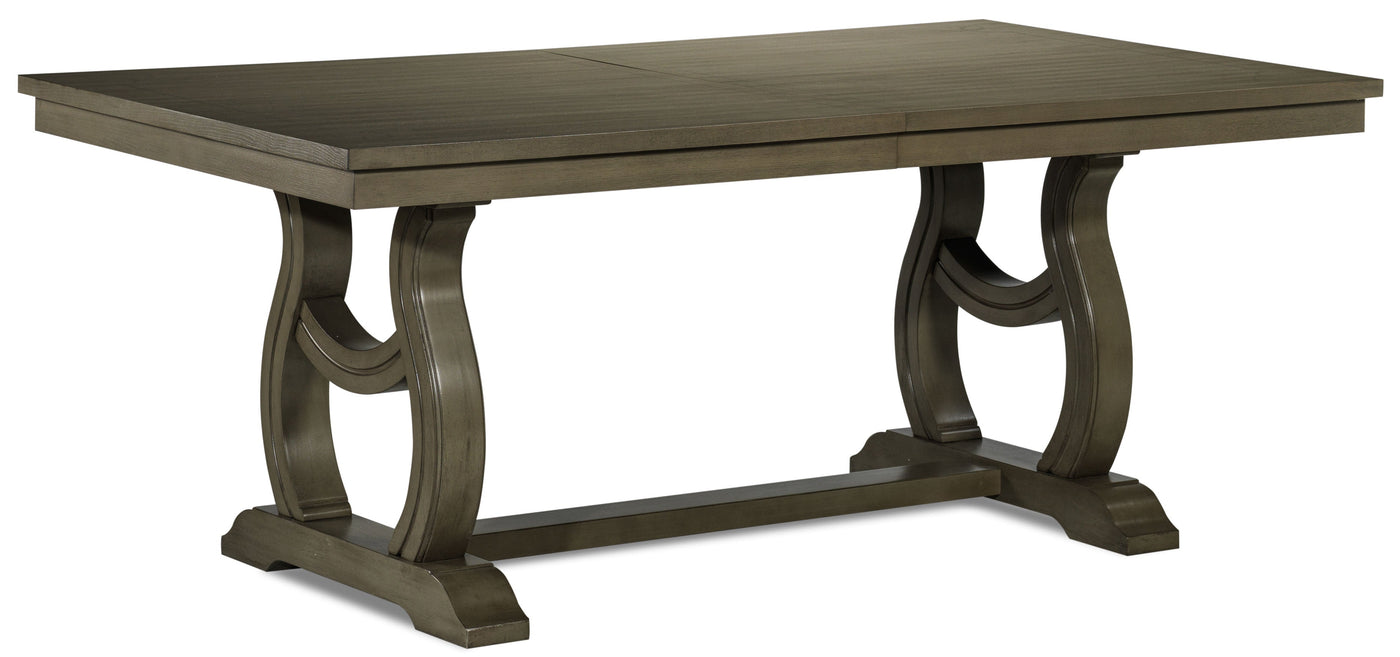 Cleopatra 9-Piece Dining Room Set - Oak