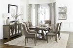Cleopatra 7-Piece Dining Room Set - Oak