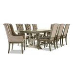 Cleopatra 9-Piece Dining Room Set - Oak