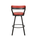 Appert Bar Height Stool - Red
