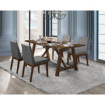 Whittaker 5-Piece Dining Set - Brown