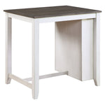 Daye 3-Piece Counter-Height Dining Set - White, Grey