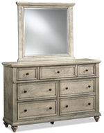 Emma 7 Drawer Dresser - Oak