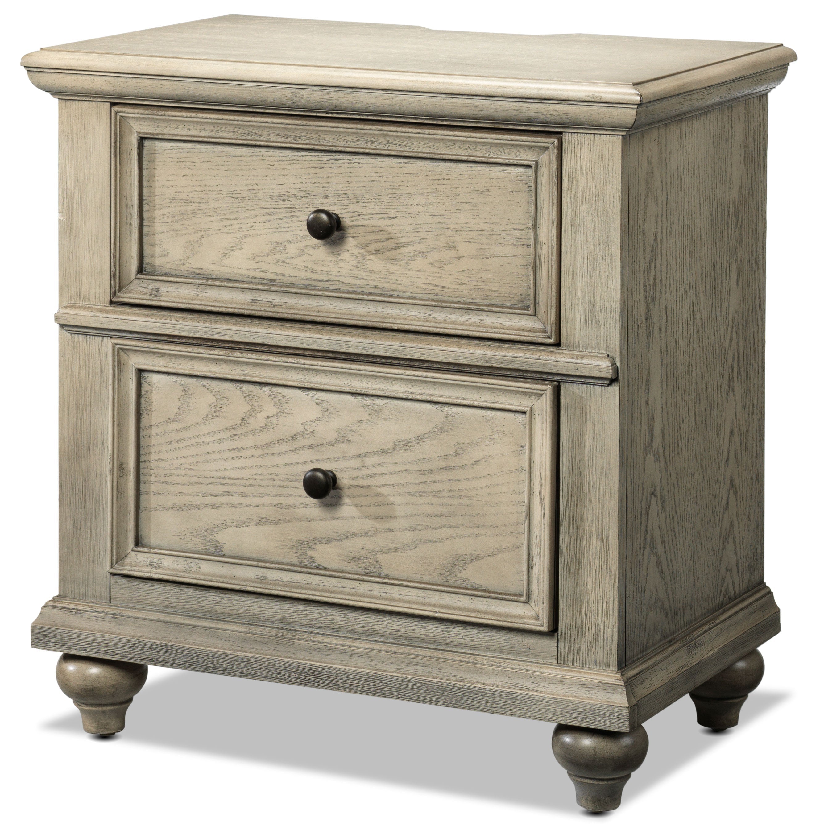 Emma 6-Piece Queen Bedroom Set - Oak