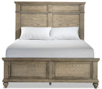 Emma 3-Piece Full Bed - Oak
