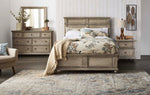 Emma 6-Piece King Bedroom Set - Oak