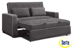 Augustine Sofa with Full Size Pop-Up Bed - Grey