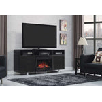 Sorenson Fireplace TV Stand - Black