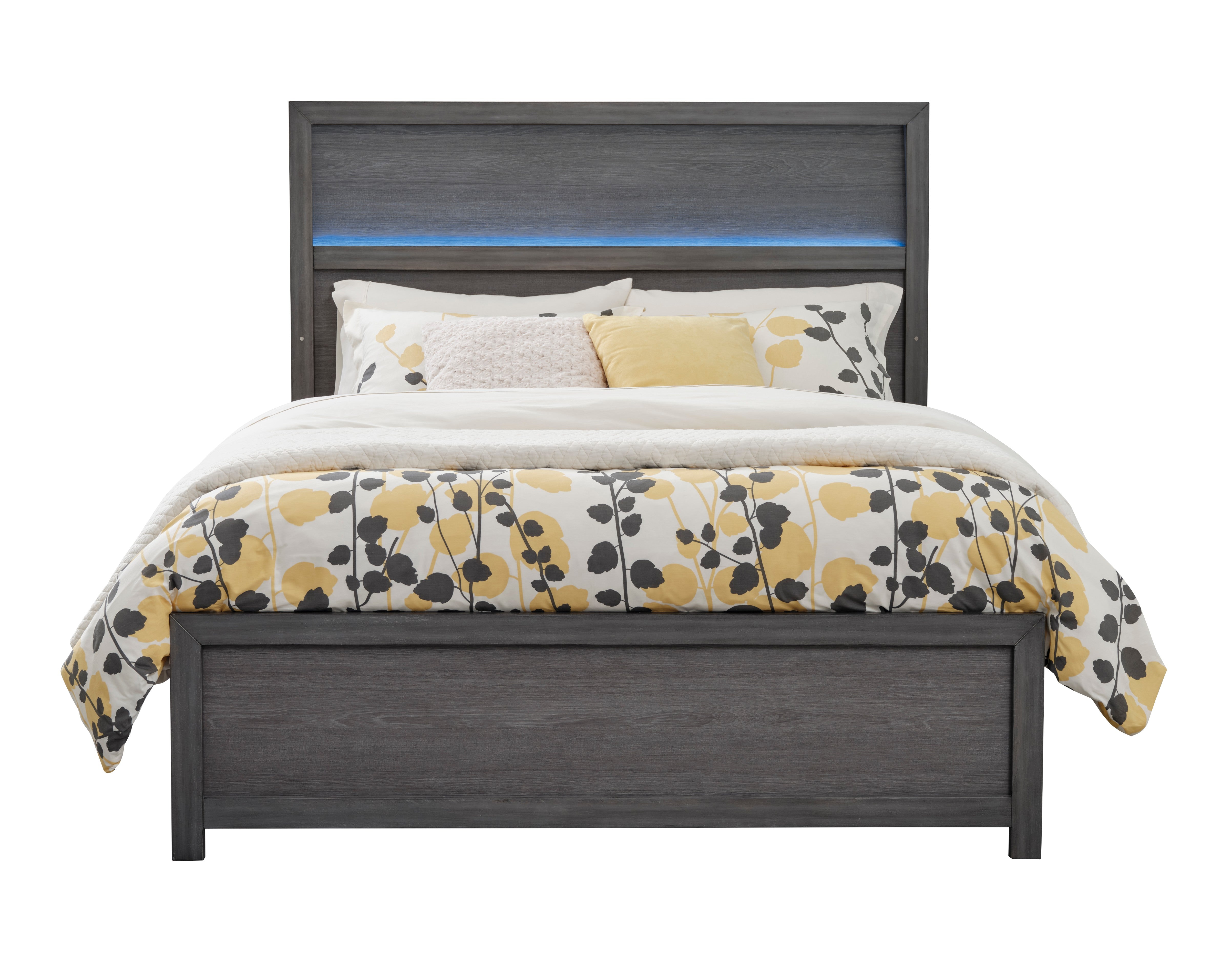 Westpoint 3-Piece King Bed - Weathered Grey