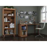 Applesham 2-Piece Extra Storage Home Office Set - Maple Cream