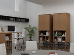 Applesham 2-Piece Extra Storage Home Office Set - Maple Cream