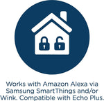 Weiser Zigbee Electronics Touchsceen Smart Lock in Bronze - 9GED21500-003