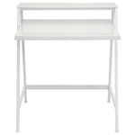 2-tier Contemporary Desk - White