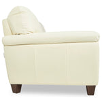 Leonardo Leather Sofa - Cream