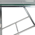 Lexie Coffee Table - Stainless Steel