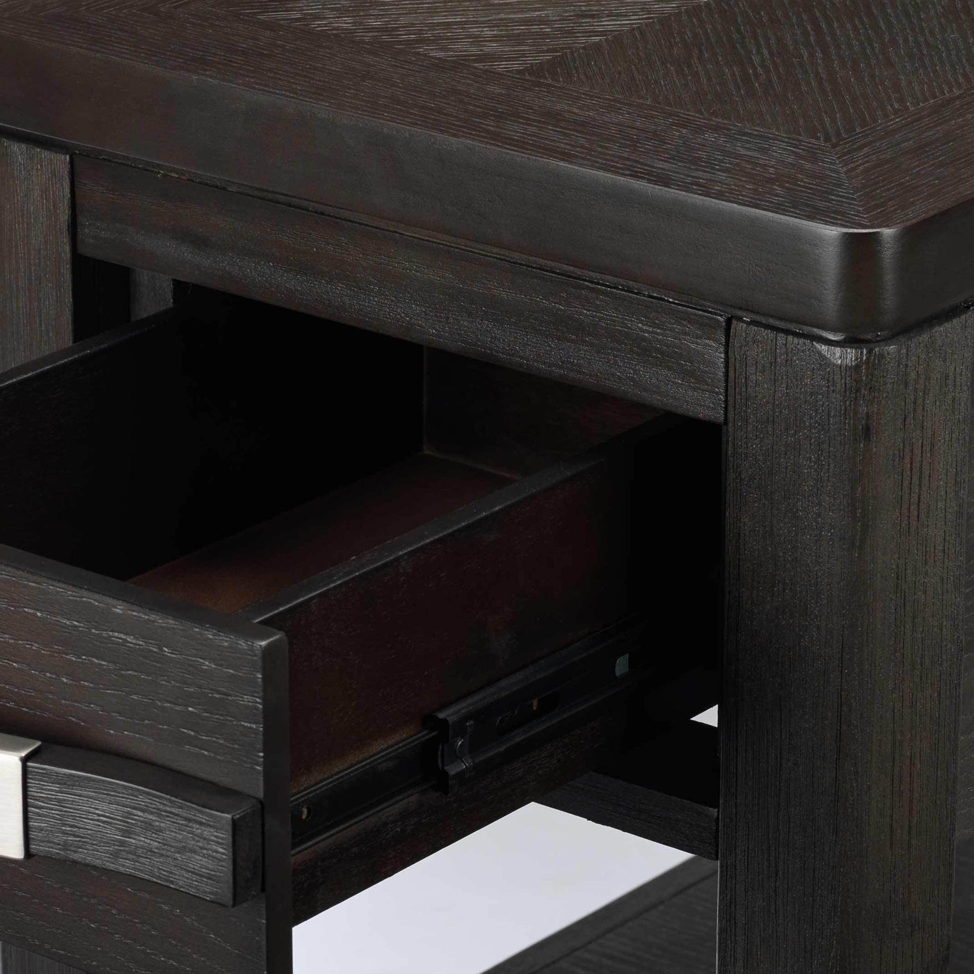 Manila Chairside Table - Grey
