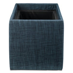 Zoey Ottoman - Navy