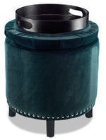 Madison Ottoman - Teal