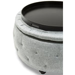 Roya 5pc Ottoman Set - African Grey