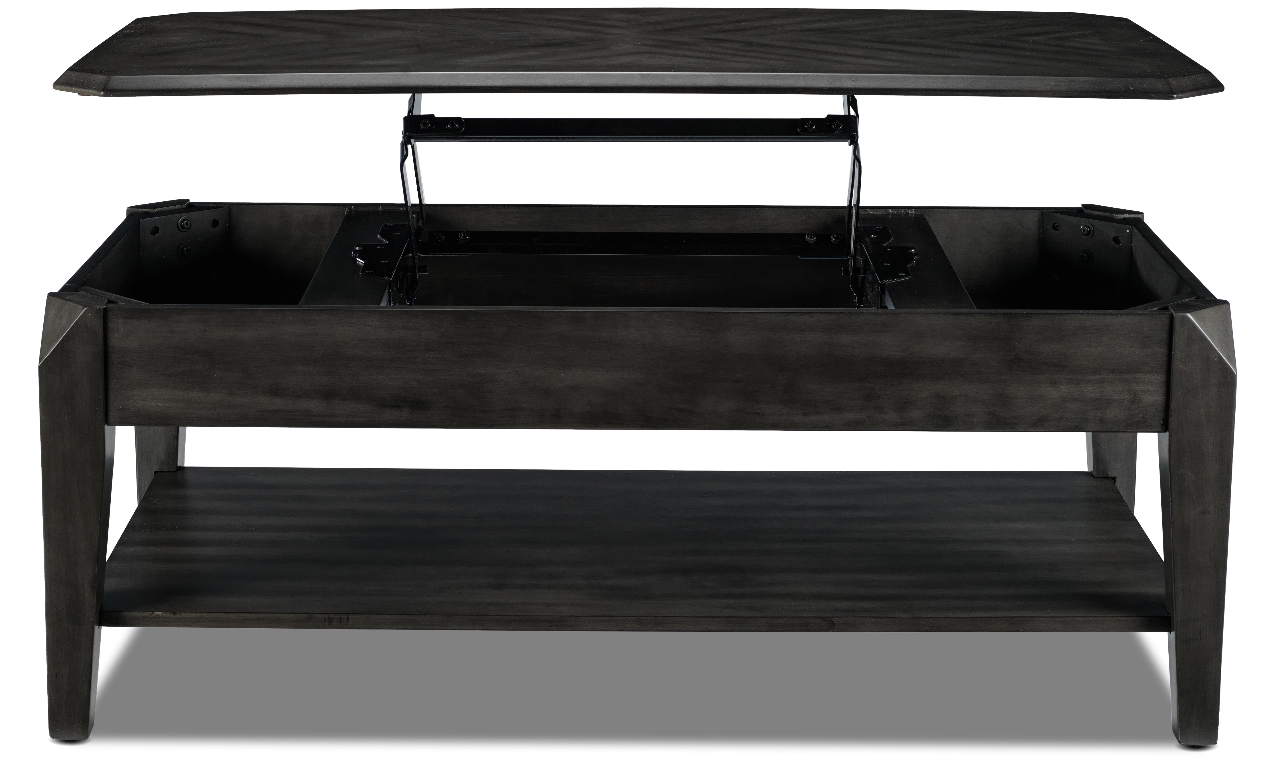 Lennox Lift-Top Coffee Table - Dark Grey