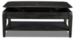 Lennox Lift-Top Coffee Table - Dark Grey