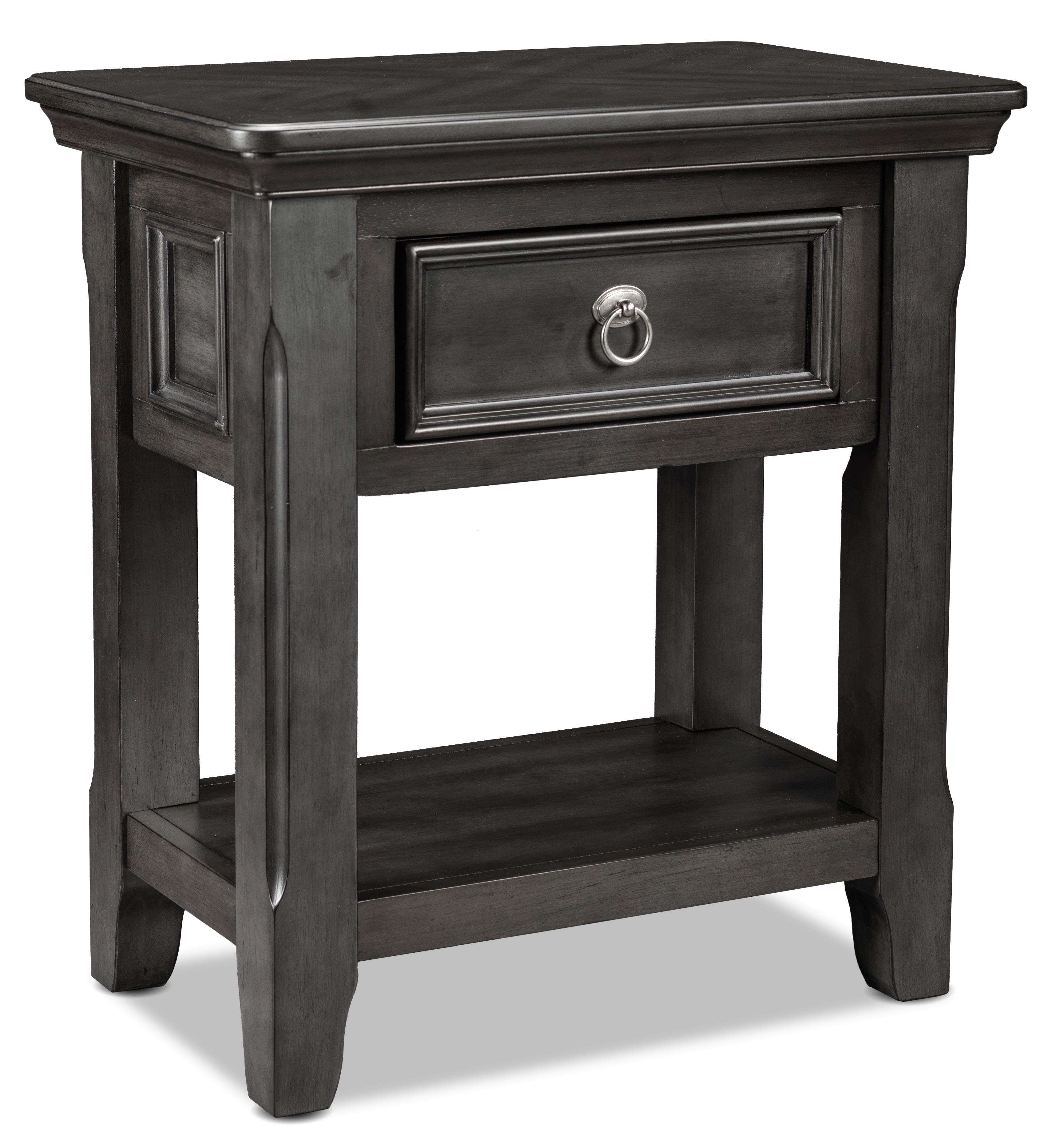 Turner Side Table - Grey