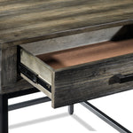Asher Chairside Table - Grey