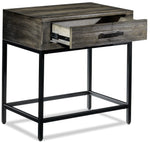 Asher Chairside Table - Grey