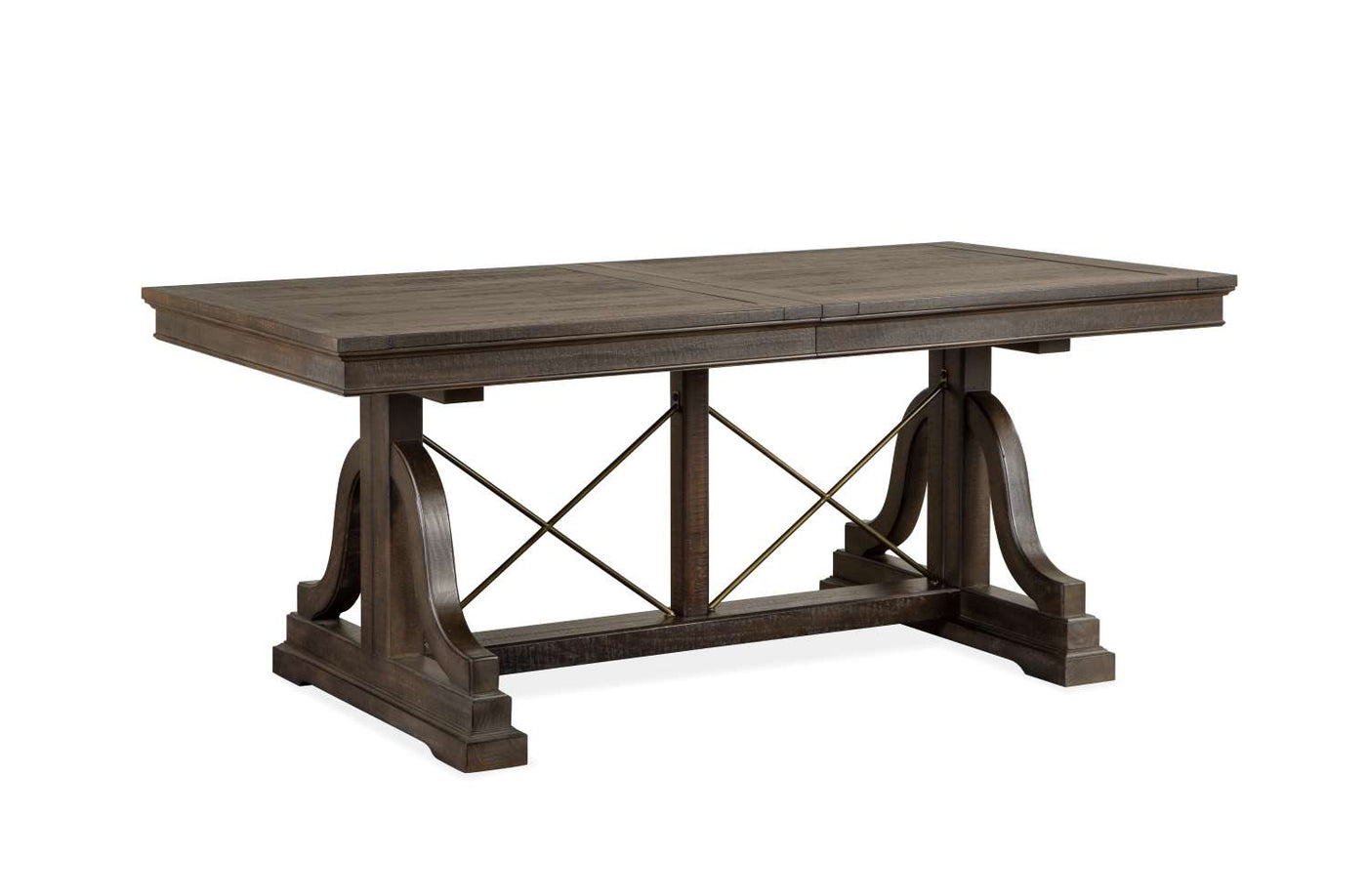 Westley Falls 6-Piece Dining Set with Bench - Brown
