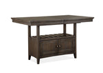 Westley Falls Extendable Counter Dining Table - Brown