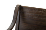 Westley Falls Bench with Back - Brown