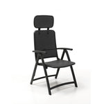 Nardi Aquamarina Outdoor Folding Reclining Chair - Black