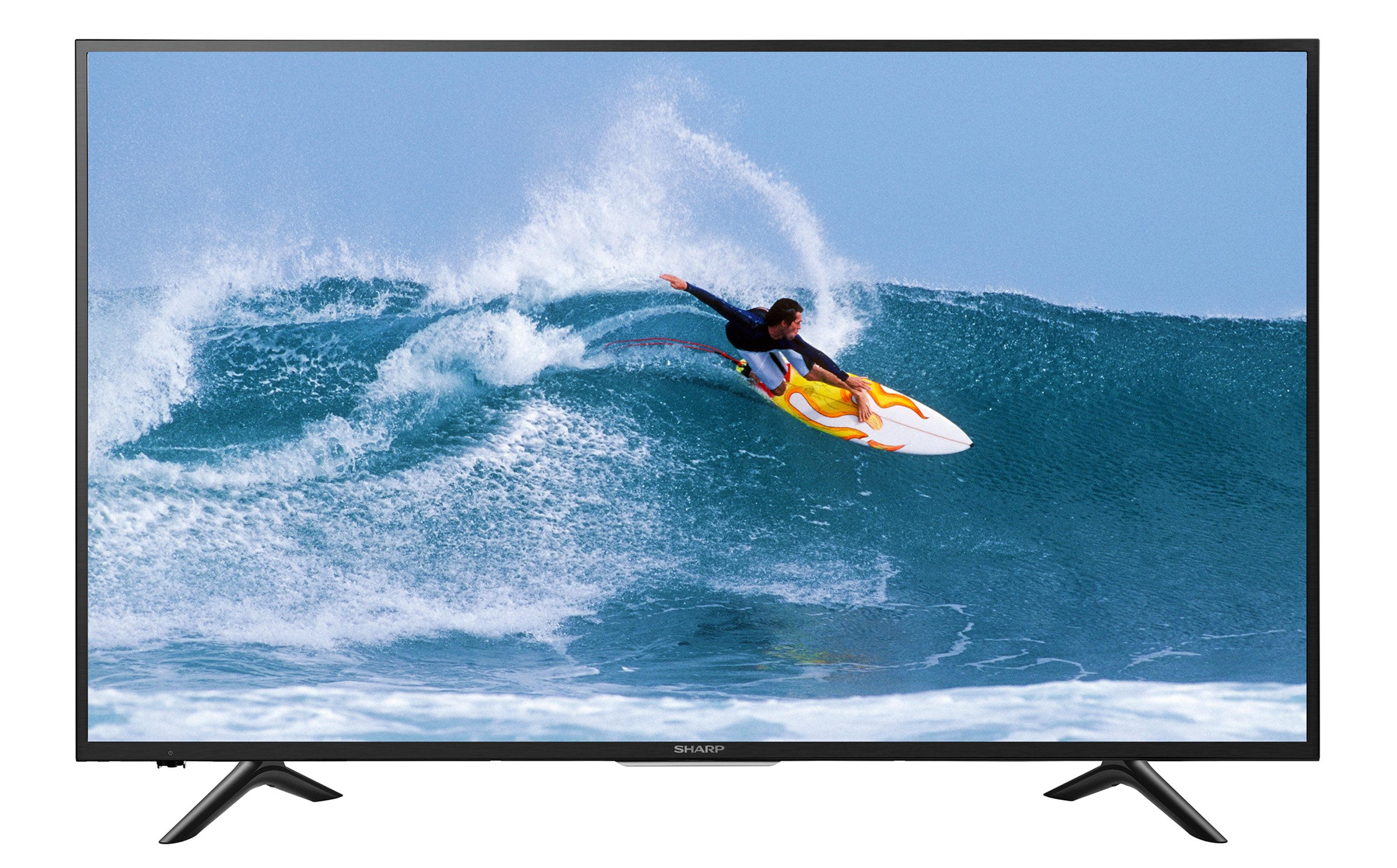 Sharp 65" 4K HDR Smart LED TV and Klipsch Sound Bar Package