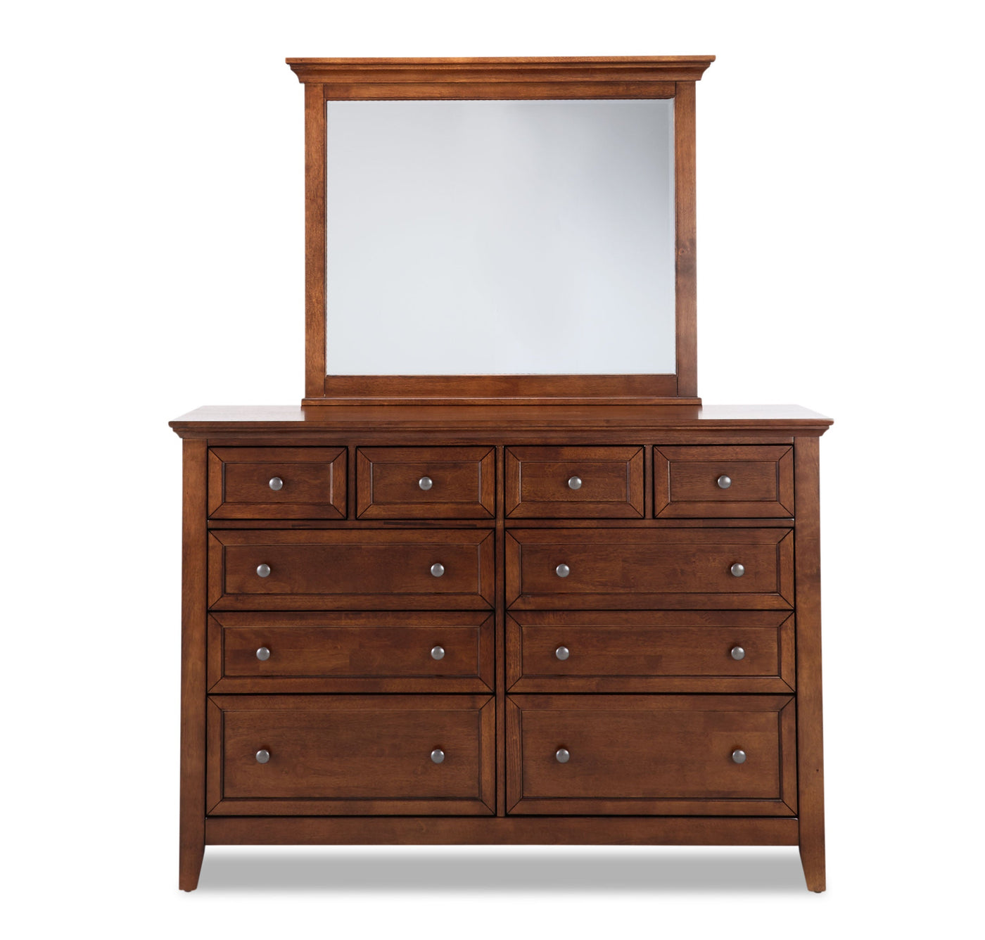San Mateo 6-Piece King Storage Bedroom Set - Tuscan