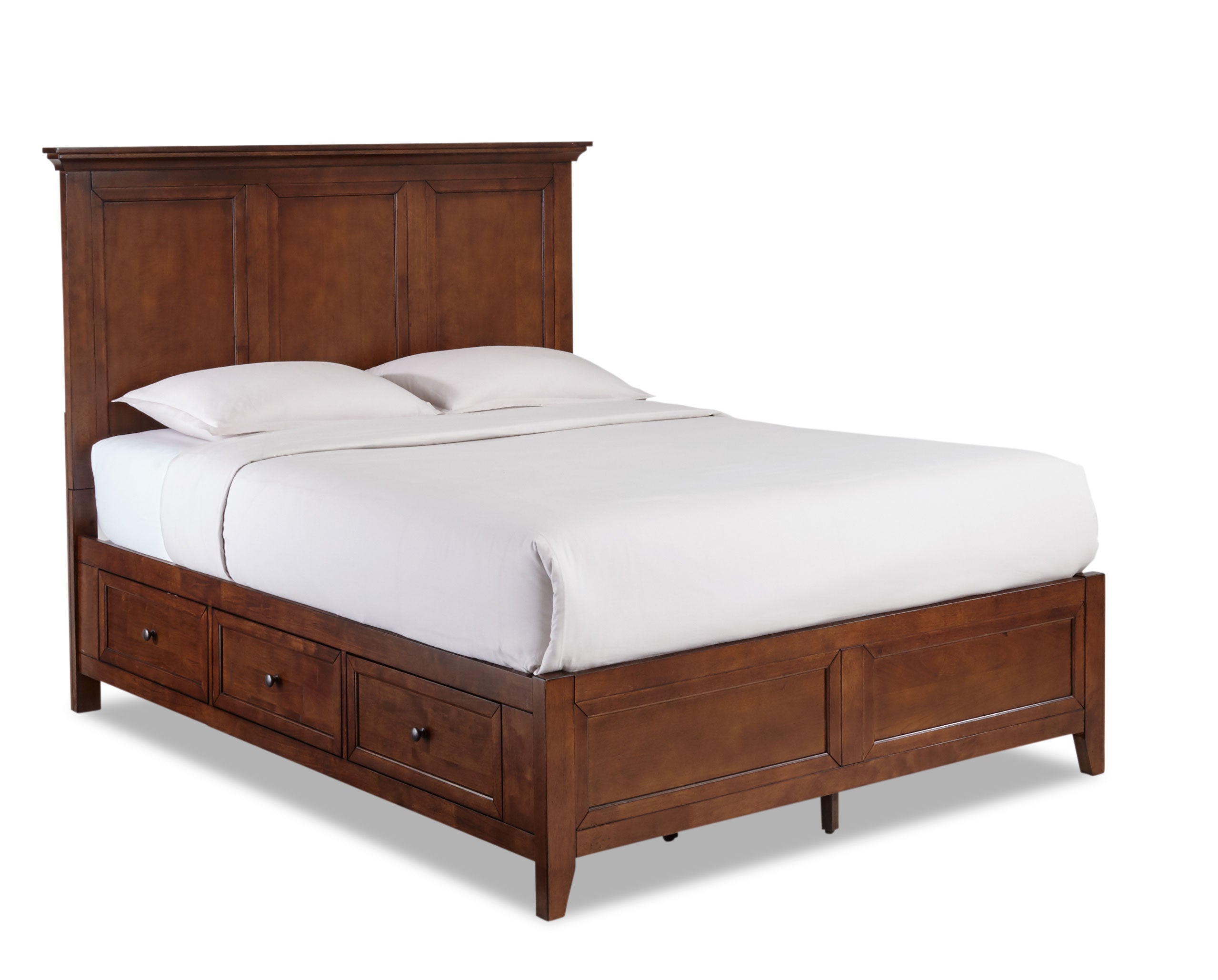 San Mateo 6-Piece Queen Storage Bedroom Set - Tuscan