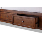 San Mateo 6-Piece Queen Storage Bedroom Set - Tuscan