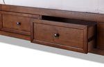 San Mateo 6-Piece Queen Storage Bedroom Set - Tuscan