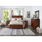 San Mateo 6-Piece Queen Storage Bedroom Set - Tuscan