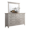 San Mateo 10 Drawer Dresser - Antique White