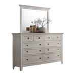 San Mateo 10 Drawer Dresser - Antique White