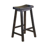 Zena Bar Height Stool - Black