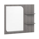 Bellmar 36" Vanity Mirror with Shelves - Grey