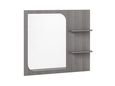 Bellmar 36" Vanity Mirror with Shelves - Grey