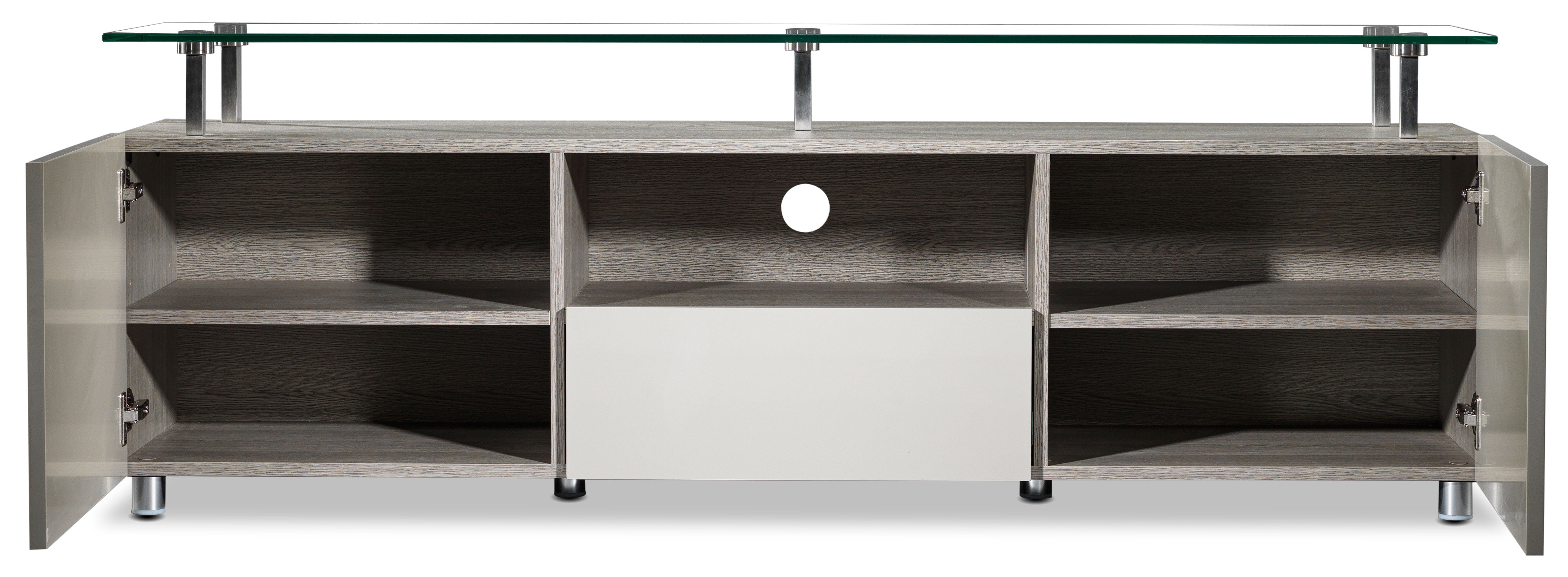 Sebring Entertainment Unit - Grey