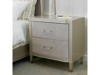 Reece Night Table - Silver Grey