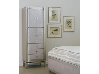 Reece Jewelry Chest - Silver Grey