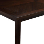Lauren 5-Piece Dining Set - Dark Brown, Brown