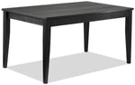 Haxby 6-Piece Dining Set - Weathered Grey