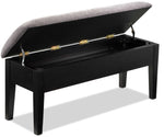 Haxby Bench with Storage - Weathered Grey